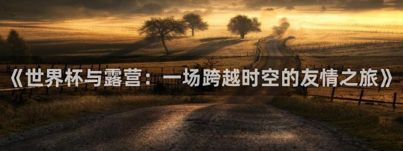 欧洲世界杯预选赛：《世界杯与露营：一场跨越时空的友情之旅》